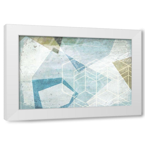 Coping White Modern Wood Framed Art Print by Naskrent, Delores