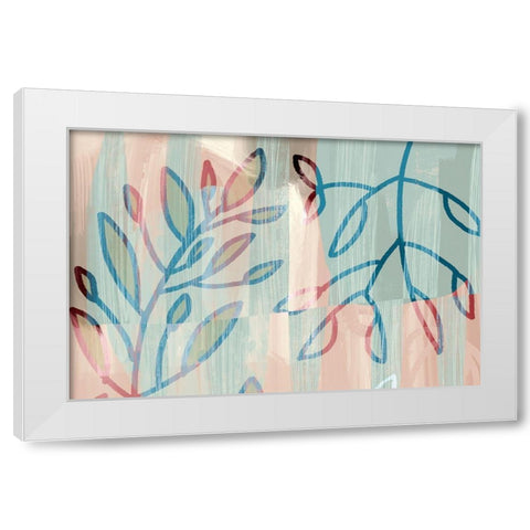 Rhoda White Modern Wood Framed Art Print by Naskrent, Delores