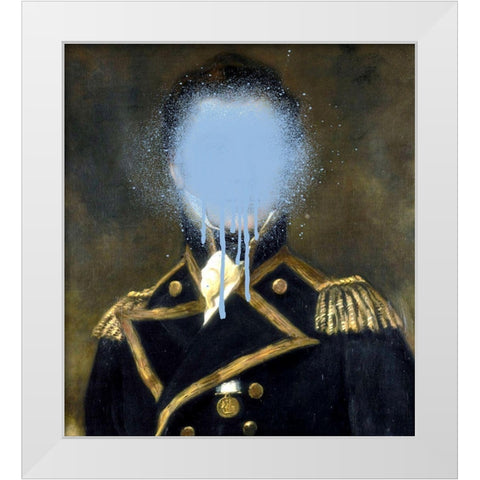 Admiral Who White Modern Wood Framed Art Print by Smith, Karen