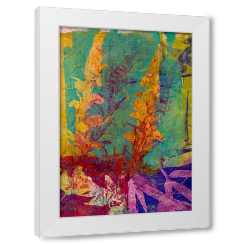 Wander White Modern Wood Framed Art Print by St Hilaire, Elizabeth