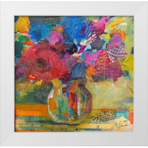 Only In Dreams I White Modern Wood Framed Art Print by St Hilaire, Elizabeth