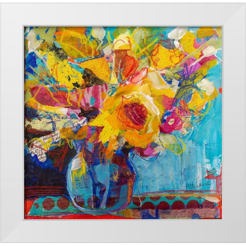 Only In Dreams II White Modern Wood Framed Art Print by St Hilaire, Elizabeth