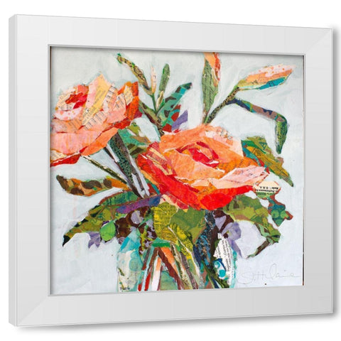 Hacienda Dream White Modern Wood Framed Art Print by St Hilaire, Elizabeth