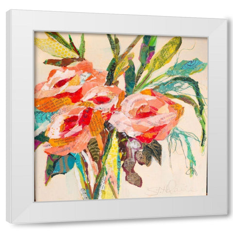 Tropical Vallarta White Modern Wood Framed Art Print by St Hilaire, Elizabeth