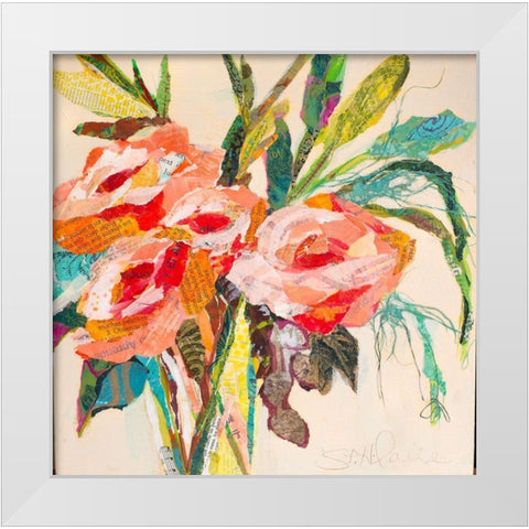 Tropical Vallarta White Modern Wood Framed Art Print by St Hilaire, Elizabeth