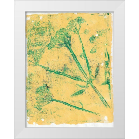 A Queen Anne I White Modern Wood Framed Art Print by St Hilaire, Elizabeth