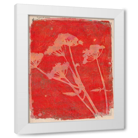 A Queen Anne II White Modern Wood Framed Art Print by St Hilaire, Elizabeth