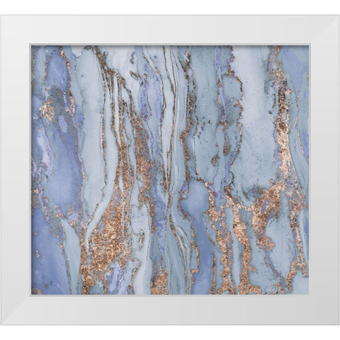 Abstract Ink Fantasy I White Modern Wood Framed Art Print by Haase, Andrea