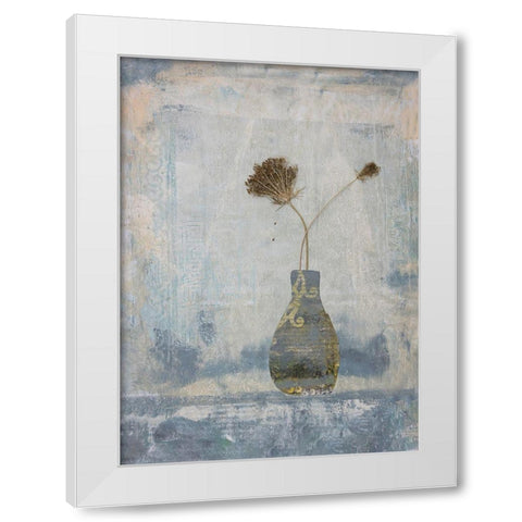 Summer is Over White Modern Wood Framed Art Print by Haase, Andrea