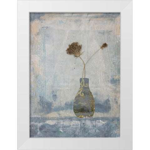 Summer is Over White Modern Wood Framed Art Print by Haase, Andrea