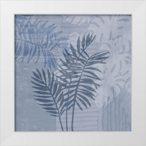 Grunge Floral Chic IV White Modern Wood Framed Art Print by Haase, Andrea