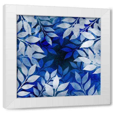 Fancy Botany I White Modern Wood Framed Art Print by Haase, Andrea