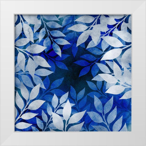 Fancy Botany I White Modern Wood Framed Art Print by Haase, Andrea