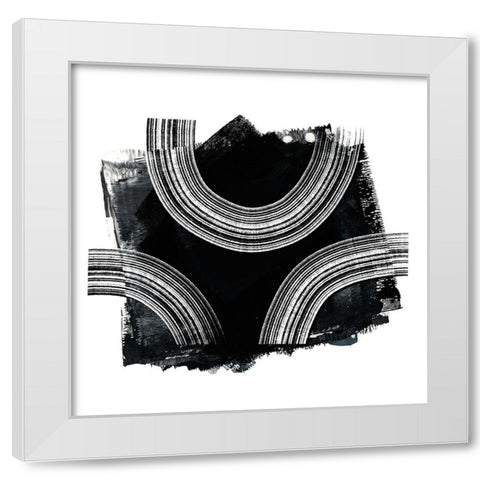 Inside Out II White Modern Wood Framed Art Print by Haase, Andrea