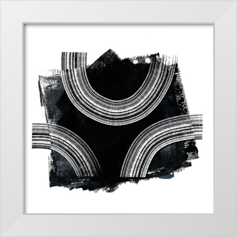 Inside Out II White Modern Wood Framed Art Print by Haase, Andrea