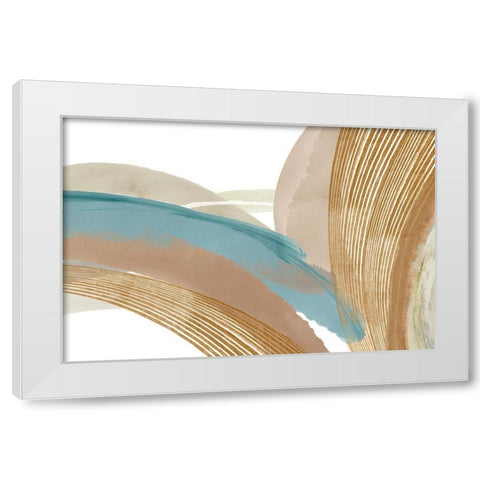 Force of Nature I White Modern Wood Framed Art Print by Kouta, Flora