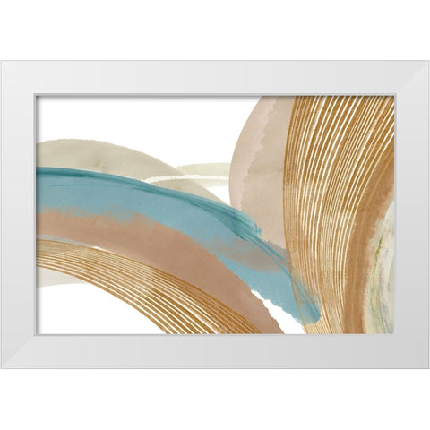 Force of Nature I White Modern Wood Framed Art Print by Kouta, Flora