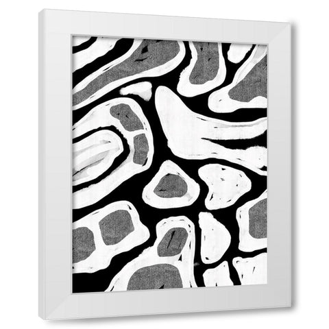 Subtle Transformation I White Modern Wood Framed Art Print by Holman, Nicholas