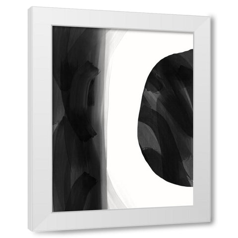 Missing Piece II White Modern Wood Framed Art Print by Holman, Nicholas