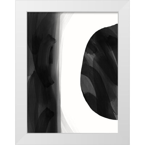 Missing Piece II White Modern Wood Framed Art Print by Holman, Nicholas