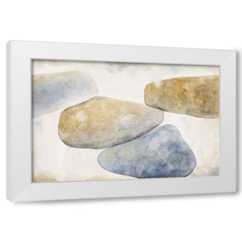 Stillness in Motion I White Modern Wood Framed Art Print by Joy, Julie