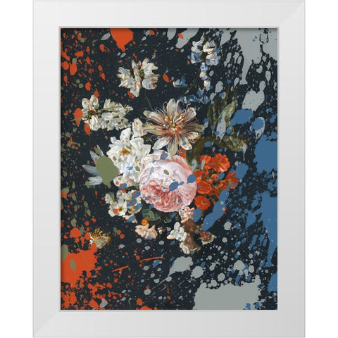 Carstian Luyckx Still Life Vase, With a Touch of Modern White Modern Wood Framed Art Print by Orlov, Irena