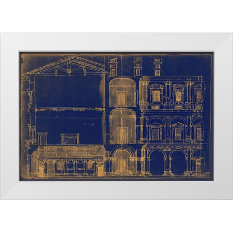 See Things in a different Angle White Modern Wood Framed Art Print by Orlov, Irena