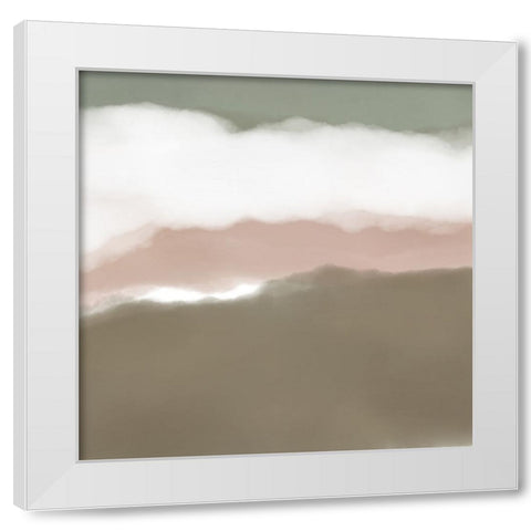 Cielo Vista I White Modern Wood Framed Art Print by Schlotzhauer, Jim