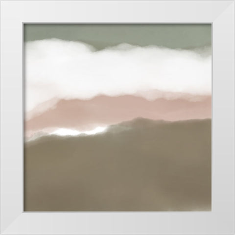 Cielo Vista I White Modern Wood Framed Art Print by Schlotzhauer, Jim