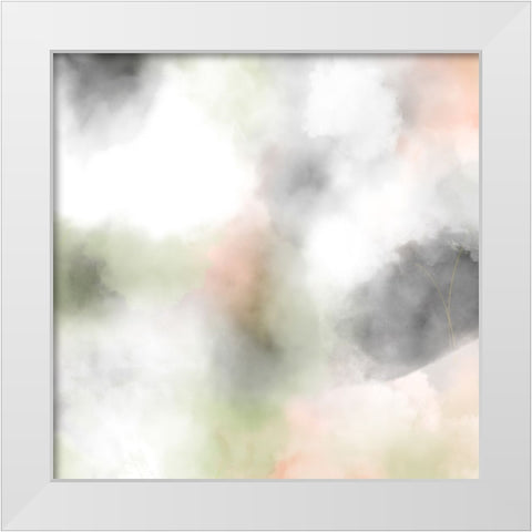 Ambidextrous II White Modern Wood Framed Art Print by Schlotzhauer, Jim