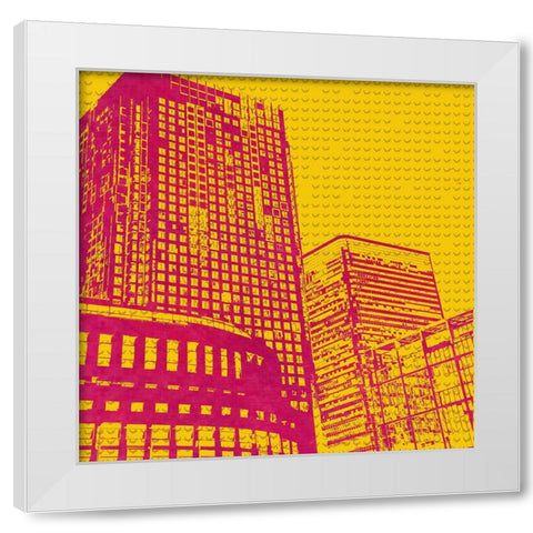 Leveller I White Modern Wood Framed Art Print by Smith, Karen