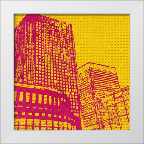 Leveller I White Modern Wood Framed Art Print by Smith, Karen