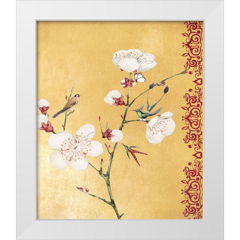 Regality II White Modern Wood Framed Art Print by Smith, Karen