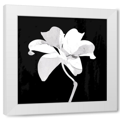 Chalkstalk I White Modern Wood Framed Art Print by Smith, Karen