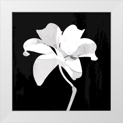 Chalkstalk I White Modern Wood Framed Art Print by Smith, Karen