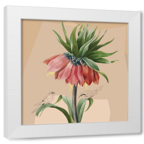 Shelter I White Modern Wood Framed Art Print by Smith, Karen