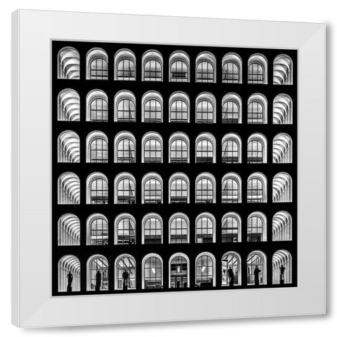 Untitled White Modern Wood Framed Art Print by Cuomo, Massimo