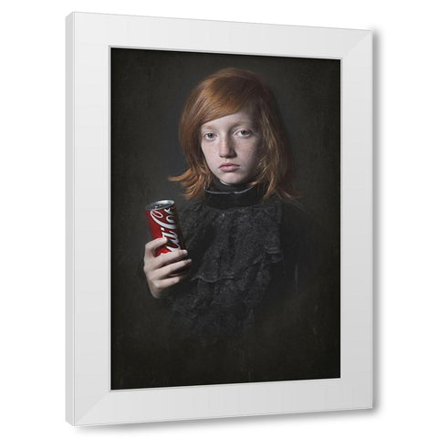 something old and  something new White Modern Wood Framed Art Print by Kayen-Mouthaan, Carola