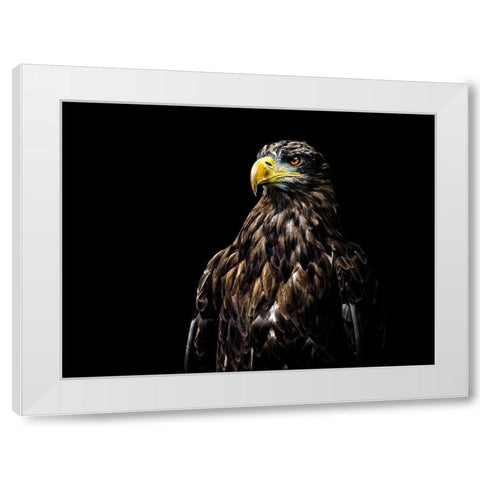 Ego White Modern Wood Framed Art Print by Lechtenfeld, Christian