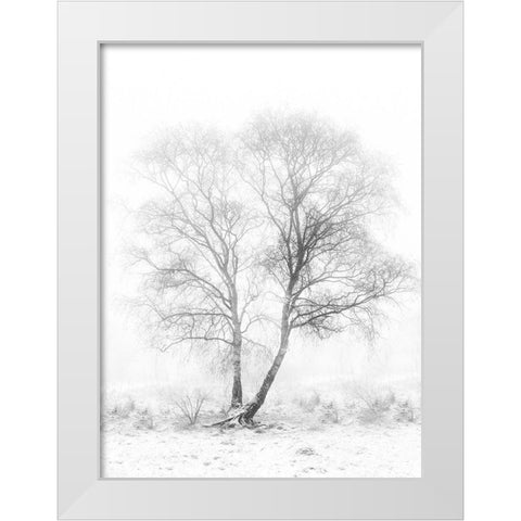 Early in the morning White Modern Wood Framed Art Print by Van Son, Greetje