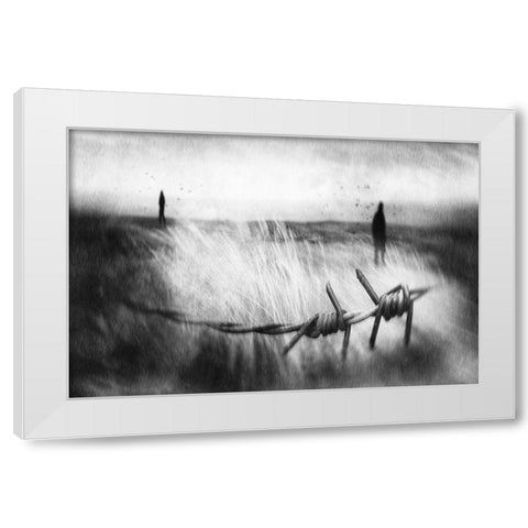 The Sadness Will Last Forever White Modern Wood Framed Art Print by Davidsson, Gustav