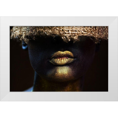 imperfect White Modern Wood Framed Art Print by Kovalev, Ivan