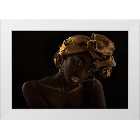 Untitled White Modern Wood Framed Art Print by Eichelberg, Amnon