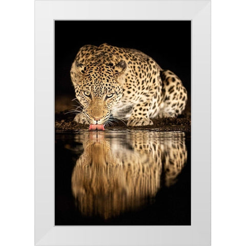 single mother White Modern Wood Framed Art Print by Eichelberg, Amnon