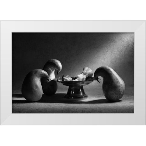 Well never forget you... White Modern Wood Framed Art Print by Ivanova, Victoria