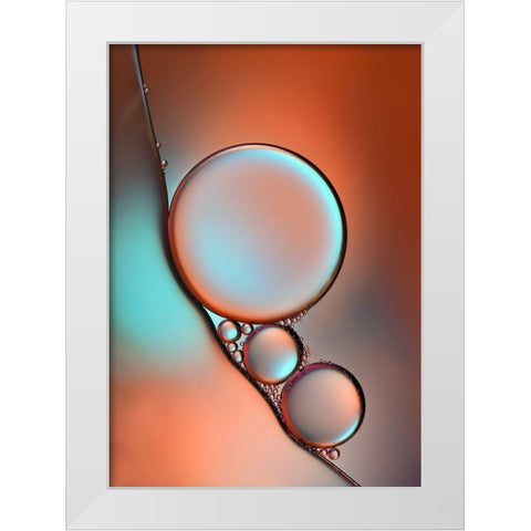 Glimmer White Modern Wood Framed Art Print by Westum, Heidi