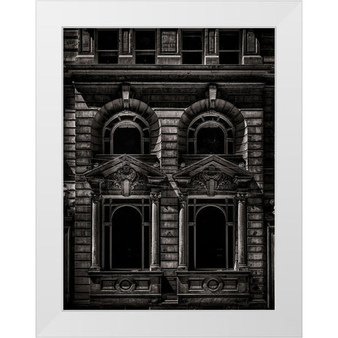 Birkbeck Building Toronto No 2 White Modern Wood Framed Art Print by Carson, Brian