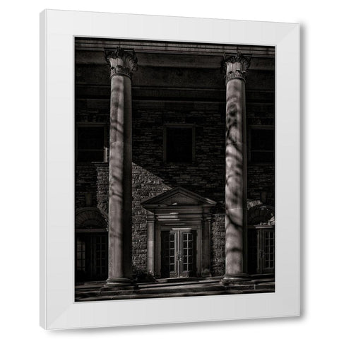 Calvin Presbyterian Church Toronto White Modern Wood Framed Art Print by Carson, Brian