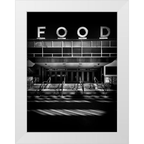 Food Building Exhibition Place Toronto White Modern Wood Framed Art Print by Carson, Brian