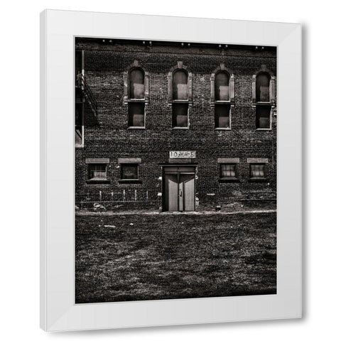 Geometry No 20 White Modern Wood Framed Art Print by Carson, Brian